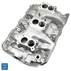1966 GTO Tri-Power Aluminum Intake Manifold Lightweight Version of OE GM 9782898 - Picture 1 of 4