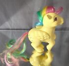 My Little Pony Vintage G1 SKYDANCER Yellow Rainbow Hair Pegasus 1983