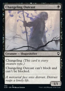 MTG - Changeling Outcast (CLB) - Picture 1 of 1