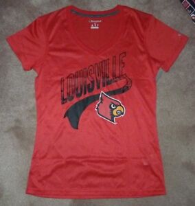 NEW NCAA Louisville Cardinals T Shirt Women Ladies M Medium 7-9 NEW NWT