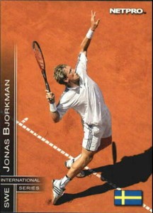 JONAS BJORKMAN 2003 NETPRO ROOKIE CARD #66! INTERNATIONAL SERIES SWE!