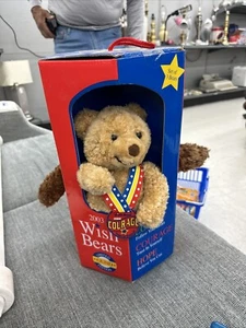 2003 Gund Limited Edition “Wish Bears” 3-Pack 13” Teddy Bears NEW - Bild 1 von 3