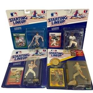Starting Lineup 3 Figurines MLB Will Clark 1988-91 San Fransisco Giants + Bonus - Picture 1 of 12