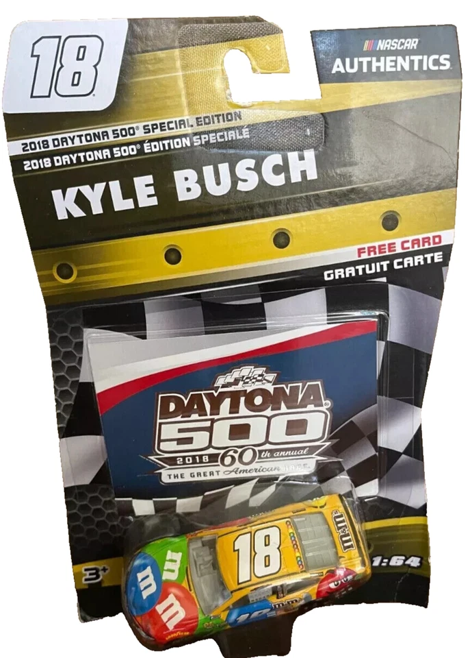 Kyle Busch M&Ms Daytona 500 2018 edición especial 1:64 auténtico ¡Envío gratuito! Foto 1 de 1