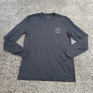 Volcom Shirt Men Small Blue Logo Skater Surf Beach Hip Hop Normcore Graphic Tee - Picture 1 of 8