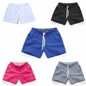 Pantalones cortos de golf para mujer y hombre elásticos ligeros secado rápido delanteros planos CA - Imagen 1 de 14