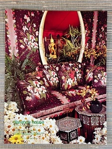 Clarence House Decorative Fabrics Penelokan Glazed Chintz 1976 Vintage Print Ad - Picture 1 of 1