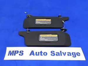 94 1994 Ford Mustang Cobra Coupe Black Sunvisor Sun Visors OEM M11 - Bild 1 von 10