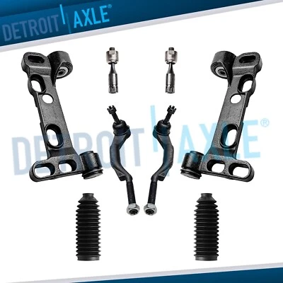 8pc Complete Front Suspension Kit for 2002-2009 Chevrolet Trailblazer GMC Envoy - Image 1 of 4