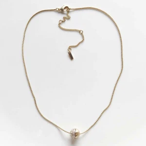 New 15"+3" Pilgrim Ball Pendant Necklace Gift Fashion Women Party Show Jewelry - Picture 1 of 3