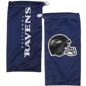 Baltimore Ravens Sunglasses Microfiber Bag for Glasses NFL Football - Picture 1 of 3