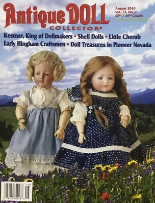 Antique Doll Collector Magazine August 2010 Kestner King of Dollmakers, Cherub - Image 1 of 4