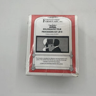 Photographers Formulary, INC. holography film processing kit JD-2 BRAND NEW - Image 1 of 2