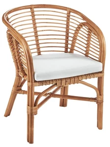 Kobolo Rattansessel Rattanstuhl Korbsessel CUMBA aus Rattan handgeflochten - Bild 1 von 7