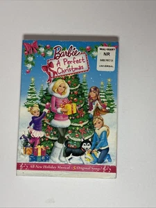 Barbie: A Perfect Christmas DVD komplett neu Musikfilm Spielzeug Spiele Strumpf Füller - Bild 1 von 4