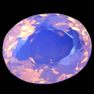 Large Ethiopian Welo Pink Opal 84.15 Ct. Oval Cut Loose Gemstone Gift for Women - Picture 1 of 7