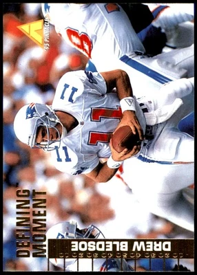Коллекция Pinnacle Club Дрю Бледсо 1995 No36 Patriots NFL ЧИТАЙТЕ БЕСПЛАТНАЯ ДОСТАВКА - Изображение 1 из 2