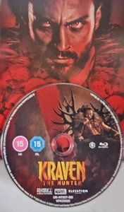 KRAVEN THE HUNTER * Blu Ray DISC Removed from the 4K Pack "Read Description " - Picture 1 of 3
