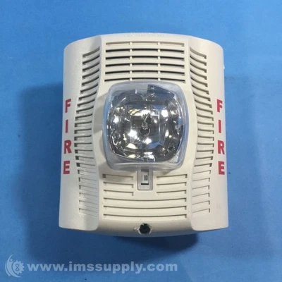 System Sensor SPSW Speaker Strobe, White, Wall Mount USIP - Image 1 of 4
