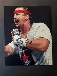 Terry Funk Rare! autographed signed WWE WCW legend 8x10 photo Beckett BAS coa - Picture 1 of 1