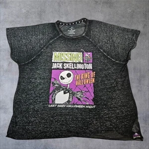 Disney The Nightmare Before Christmas T-shirt Thin Missing Jack Large Junior W10 - Picture 1 of 9