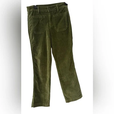 Pantalones FREE PEOPLE br High Time Terciopelo Patada Acampanados - Cebo Talla 4 Nuevos con Etiquetas Foto 1 de 4