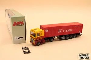 AWM Renault Magnum container semi-trailer truck "Verpex K-Line" NL No. 73974 1:8 - Picture 1 of 1