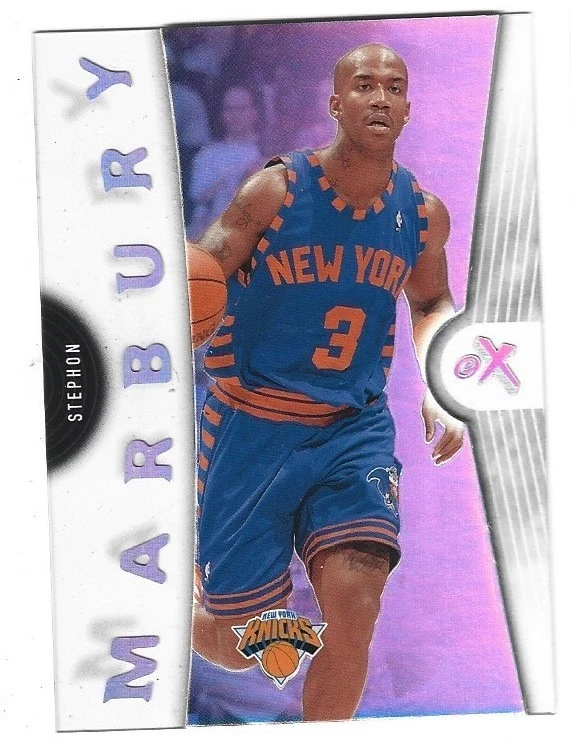 Baloncesto Fleer EX 2006-07 acetato transparente Stephon Marbury #27 casi nuevo Foto 1 de 1