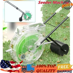 Hand-push Roller Seeder Peanut Corn Fertilizer Applicator Manual Seeding Tool - Picture 1 of 21