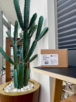 Balolo Smart Accessory Holder for Setup Cockpit Silicone Steel Jet Black Germany - Image 1 of 4