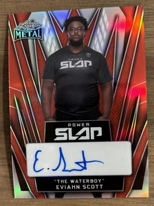 Eviahn Scott - 2025 Leaf Metal Power Slap #BA-ES1  Red  Auto  /15        I108 - Picture 1 of 2