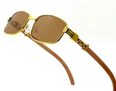 Moda Marco de Metal Dorado Transparente Migos Buffs Rap Hip-hop Tonos Nuevas Lo último Gafas de sol Foto 1 de 4