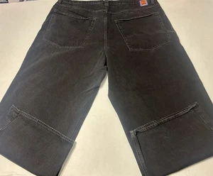 Empyre Jeans Baggy Y2K Streetwear Men’s 40x28 Black  - Picture 1 of 7