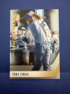 2021 Upper Deck Golf SP Authentic Tony Finau Spectrum FX Unscratched S-48 SSP - Image 1 of 2