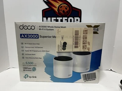 TP-LINK | Deco X55 AX3000 | Three (3) pack | Superior Mesh Wifi 6 | Sealed New - Image 1 of 4