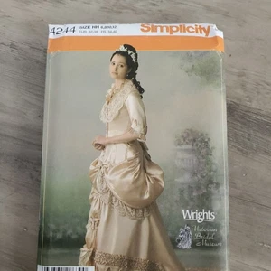 Halloween Schnittmuster Simplicity 4244 Gr. Hh 6-12 Viktorianische Braut Offener Schnitt - Bild 1 von 8