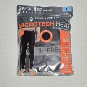 Free Country Microtech Heat Base Layer Pant 2er Pack - Large - Bild 1 von 2