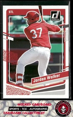 Jordan Walker 2023 Donruss #114 St. Louis Cardinals - Image 1 of 2