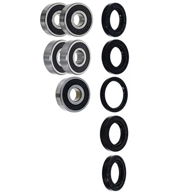 NICHE Wheel Bearing Seal Kit for Honda FT500 Ascot 6302-2RS 6303-2RDQE6 - Image 1 of 4