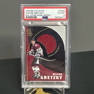 1998-99 ITG Be A Player Game-Worn All-Star Jerseys Patch Wayne Gretzky HOF - Picture 1 of 2