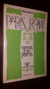 PARIS ROME - Croquis d'un Pélerin - P. Guimezanes 1950 - Ex. Num. - Picture 1 of 7