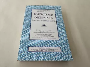 Portraits and Observations: Essays of TRUMAN CAPOTE Advance Uncorrected Proof - Picture 1 of 10