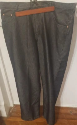 Guess - Iconic Vintage Black Raw Denim Jeans | Urban Fit 199 | Men’s 42x34 - Image 1 of 3