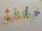 1990 Burger King Kids Club Complete Set Action Figures Jaws, Boomer, IQ, Kid Vid
