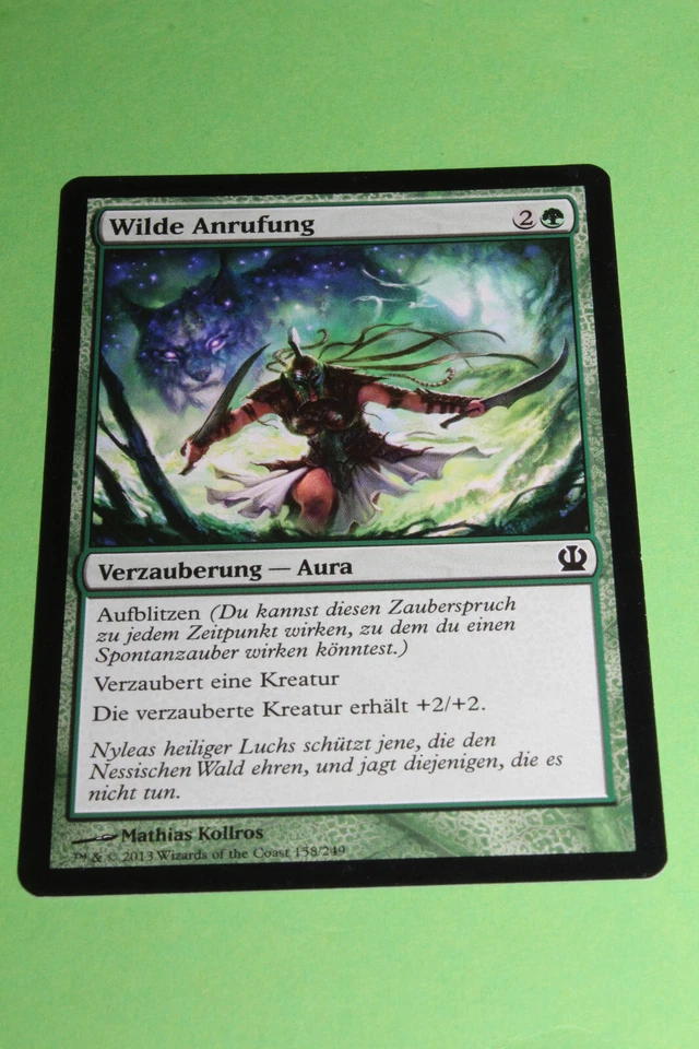 MTG Theros 1x Wilde Anrufung Common - Bild 1 von 1