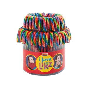 Holland Foodz Zuckerstangen in Regenbogenfarben 43g 45 Stück - Picture 1 of 1