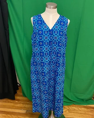 Vestido informal para mujer Liz Claiborne sin mangas talla MED. (Collar no incluido) Foto 1 de 4