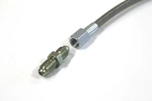 AN-4 HOSE KIT, Inlet Braided Hose & Fitting, suits PE Racing Pedals #PE-001-4008 - Picture 1 of 10