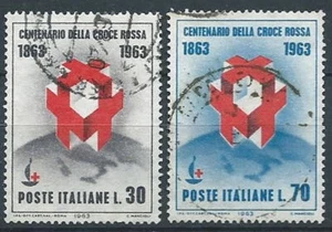 1963 ITALIA USATO CROCE ROSSA - ED03 - Foto 1 di 1