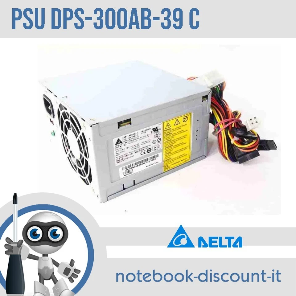 Delta DPS-300AB-39 C Alimentatore 300W Power Supply Unit ATX - Immagine 1 di 1